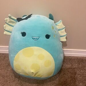 Squishmallows Dearest Blue and Yellow Stuffed Animal